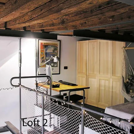 Loft In San Lorenzo Lägenhet Genua